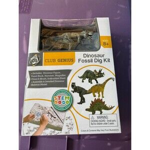 Club genius, dinosaur fossil dig kit new small size kit